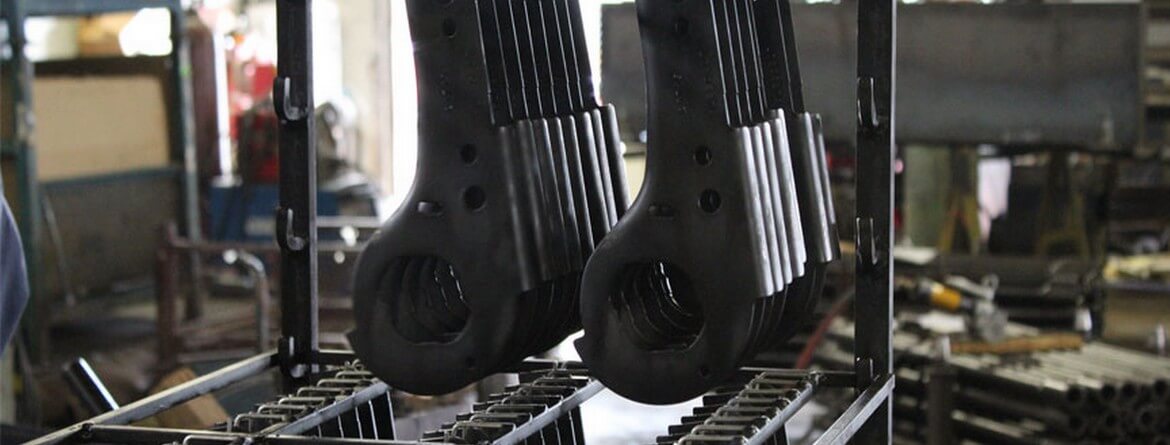 shop photos of metal finishing work